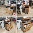 Servante pour outillage a main .