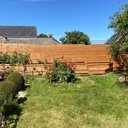 CLÔTURE ET JARDINIÈRES EN DOUGLAS