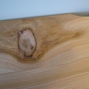 Meuble télé en cèdre, provisoirement ...