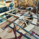 Fenêtre fixe cintrée