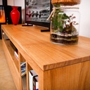 Meuble TV en chêne massif