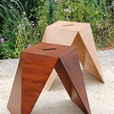 Tabourets géométriques v.3