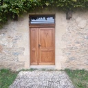 Porte d'entrée en chêne