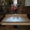 Une table de perçage bien pratique aussi......