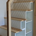 Ensemble escalier placard