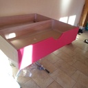 Tirioirs sous lits d'enfant