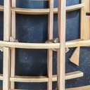 Casier bouteilles rétro-éclairé "inspiration Toris Japonais"