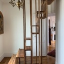 Escalier à pas alternés