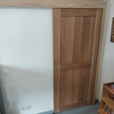 Porte coulissante en applique