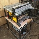 Support réversible scie sur table et dégo.