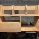 Meuble étagère de bureau