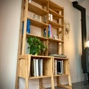 Bibliothèque mid-century