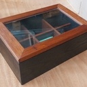 Boite à Thé chêne & Teck