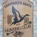 Une armoire pour jeu de fléchette