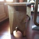 Banc deux places en chêne