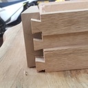 Bureau pieds galbés