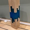 Veilleuse frêne et résine époxy