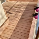 Terrasse de toit. Douglas.