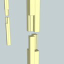 Duo de tables modulables