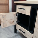 Acier, Valchromat et érable