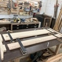 Gabarit d'assemblage pour longue pièce