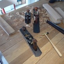 corroyage des planches de noyer