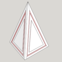 Entrainement arêtier la pyramide