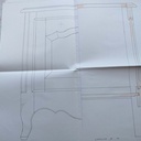 Plans réalisés à l'encienne (planche à dessin)