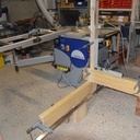 Réalisation de la trémie de la cage d'escalier qui sera dans la cave...