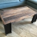 Table basse vieux chêne + IPN