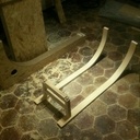 Moule de collage des patins en arrière plan