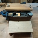 Montage ponceuse à bande