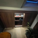 Dans la salle de bain