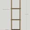 Etagères sans clou, vis ou colle