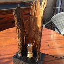 Lampe en écorce fine