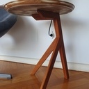 Gueridon avec plateau Kenyan