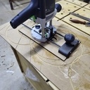 Compas rapide et précis pour défonçeuse OF1400 (de 4cm à 36cm de rayon)