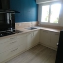 Cuisine et meuble en chene noir