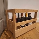 Caisse de vin en chêne