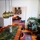 Table salle à manger - Sapin Huilé & Marbre