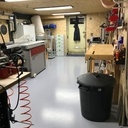 Vue en venant du garage