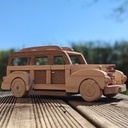Break estate wagon en bois