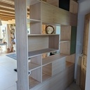 Bibliothèque chêne