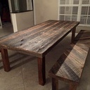 Table rustique