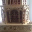 CATHEDRAL À LA SCIE À CHANTOURNER