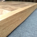 Planche à découper en bois de bout