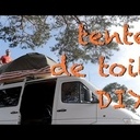 Base en bois, tente de toit