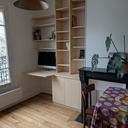 Bureau/Bibliothèque en CP Bouleau et Erable