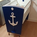 Berceau à roulettes