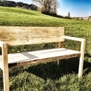 Petit banc de jardin